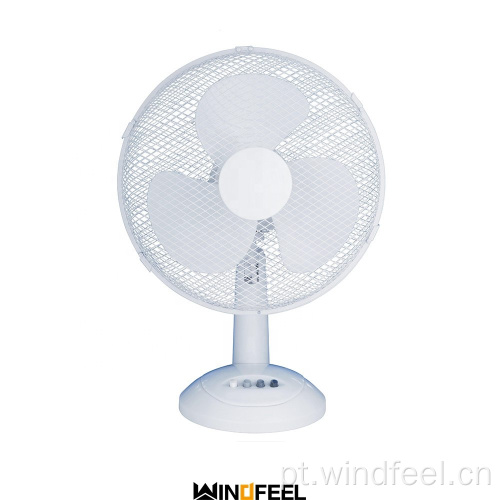 12 polegadas Baixo consumo de energia Novo modelo de ventilador de mesa portátil Preço de ventilador de mesa pequena